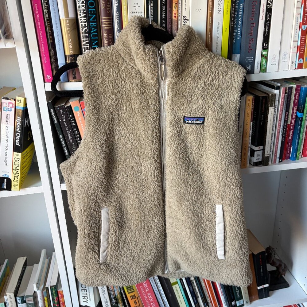 Patagonia Los Gatos Cream Vest Large